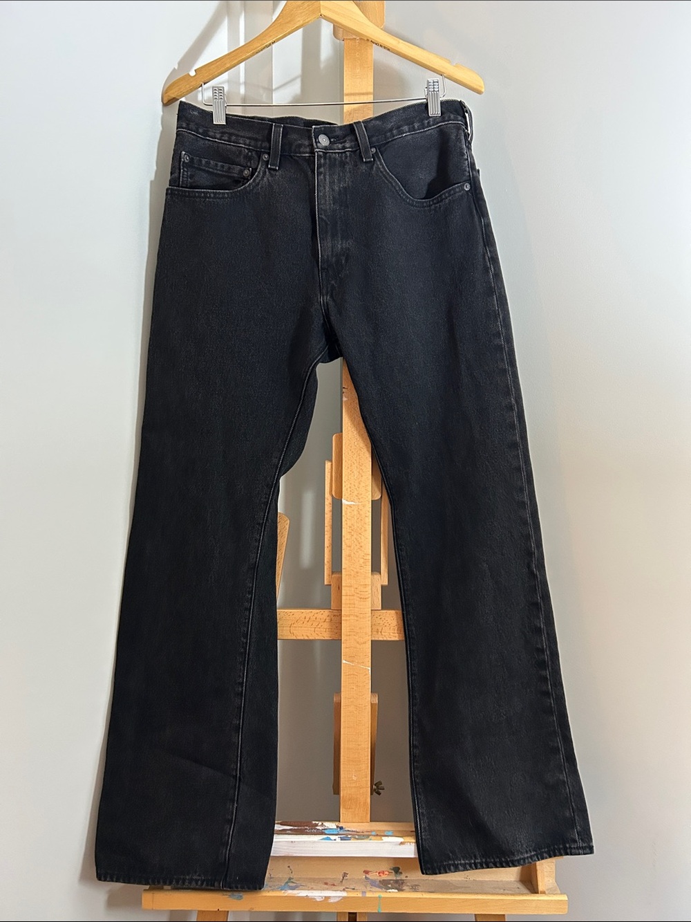 Levi's Men’s 517 Black Bootcut Jeans W 34 L 32